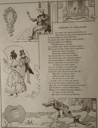 Estampe 1906 livre - 2,