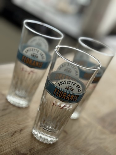 Lot verres floranis gras - verres,
