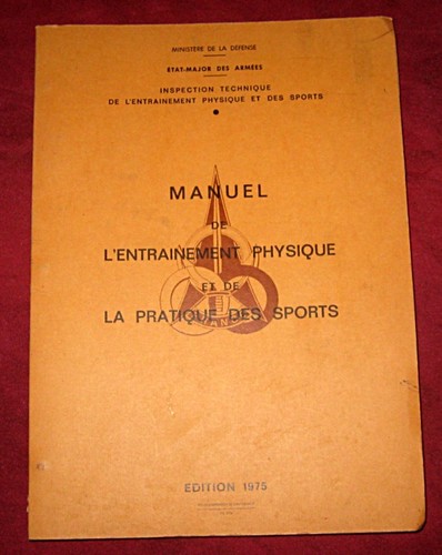 Manuel entraînement - de, l'entraînement