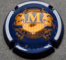 Lot lettre M3 - MIGNON Charles armoiries / 1 CAPSULE PLAQUE DE MUSELET CHAMPAGNE