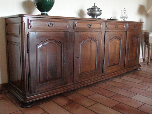 Meuble ancien noyer massif - meuble, en