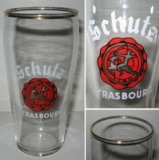 ANCIEN VERRE BIERE SCHUTZ