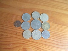 lot de 10 pièces de monnaie TURQUIE  Tous états 