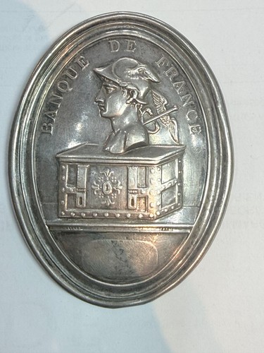 Plaque baudrier banque - plaque, de