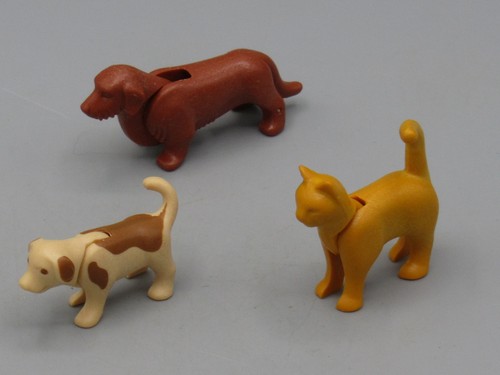 Playmobil chat chiens - et,