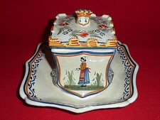 faïence de Quimper beurrier