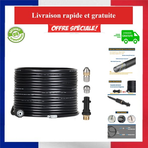 Tuyau déboucheur 15m pour - tuyau,