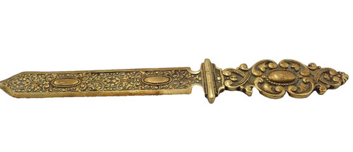 Coupe papier bronze xixème - coupe, en