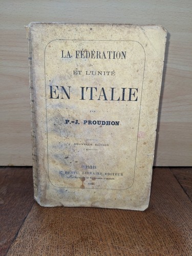 Livre ancien proudhon - ancien-p.-j.,