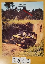 CITROEN MEHARI 4X4 Prospectus Fr 8 pages 7/1979