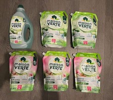 6 Lessive Maison Verte parfum
