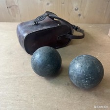 Ancienne paire de boules de
