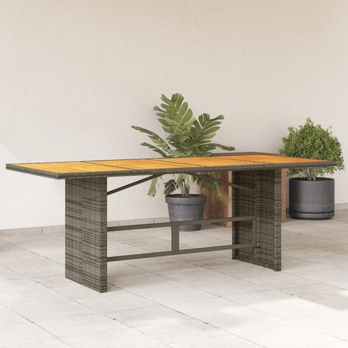 Table jardin dessus - table,