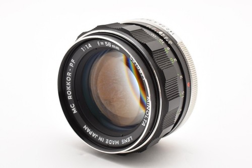Objectif minolta rokor pf - objectif,