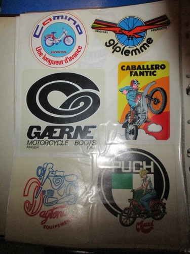 Autocollants moto caballero - moto,