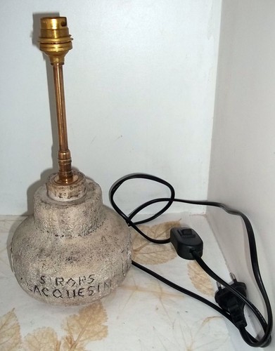 Lampe vintage publicitaire