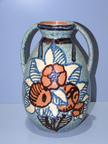 Vase art deco - art, cuite