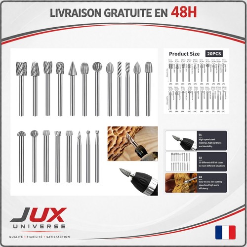 Fraises rotatives hss mm - fraises,