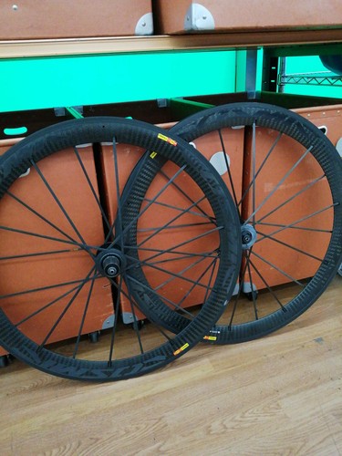 Mavic cosmic slr - front, and