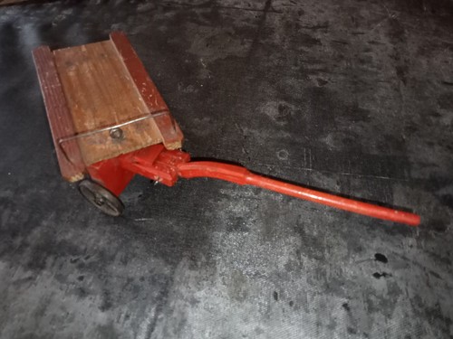 Ancien chariot bras - chariot, bois