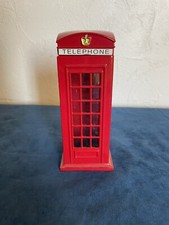 Tirelire cabine téléphonique anglaise 