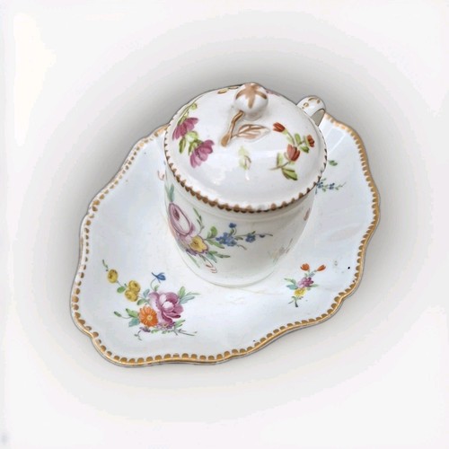 Moutardier porcelaine - moutardier, en