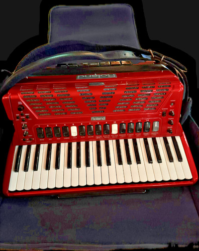 Roland accordion piano - roland, rf-7
