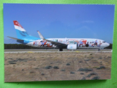 Luxair 737 800w - , lx-lba