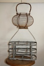 Ancien panier œufs - panier, salade