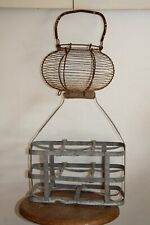 Ancien panier á œufs salade