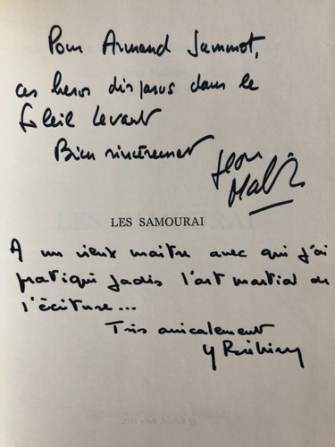 Jean mabire envoi dédicace - mabire,