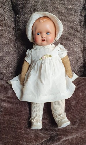 Ancien bébé poupée - bébé,
