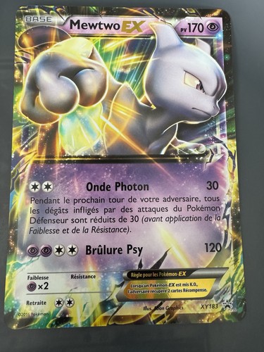 Carte pokémon mewtwo - carte,