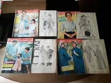 4 revues vintage Femmes d'Aujourd'hui ann 1958 avec patrons Nos 661 673 675 696