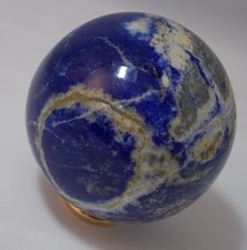 Ural Russe Bleu Lapis Lazuli Orb Sphère Psycic Energy Thérapeutique Pierre 317gr