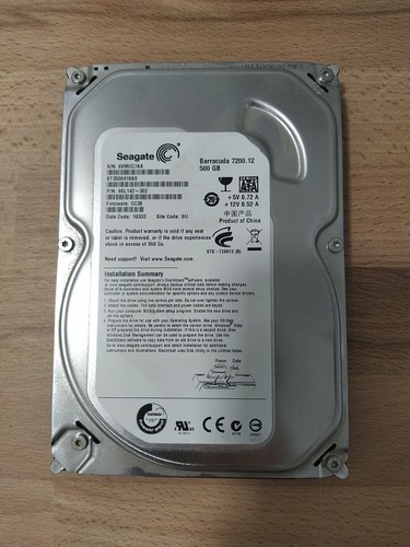 Disque dur sata 500 - dur,