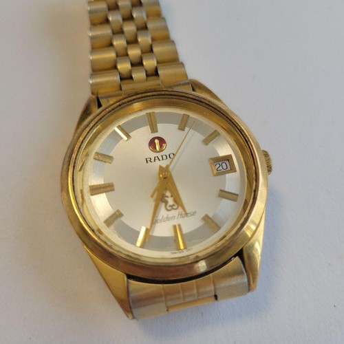 Montre automatique rado - rado, golden