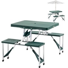 Table de camping pliante en