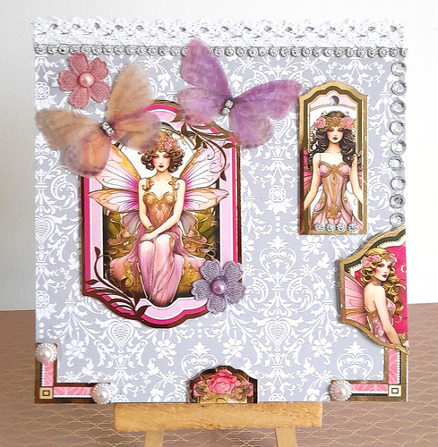 Carte postale femme style - carte,