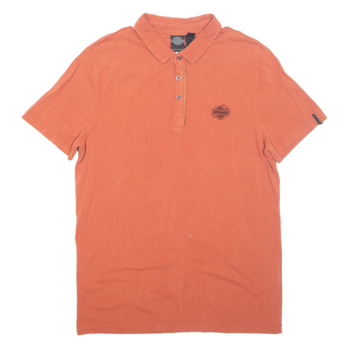 Chemise polo rouge harley - rouge,