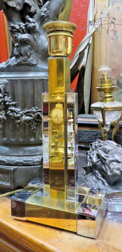 Ancienne lampe vintage laiton - ancienne,