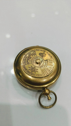 Ancienne boussole poche - de,