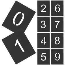  10 Pcs Pochoir Pochoirs Pour