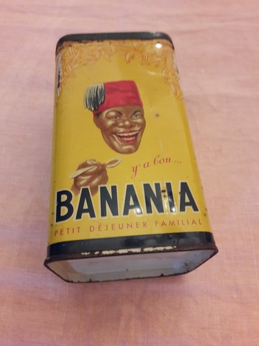 Ancienne boite banania cafe - ancienne,