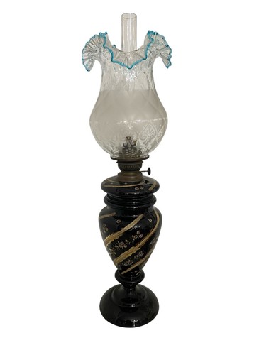 Lampe huile ancienne - huile,