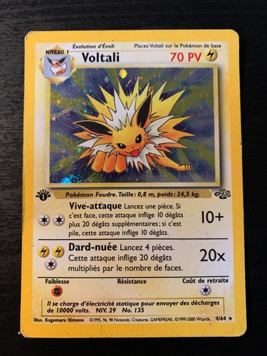 Carte pokémon voltali 4 64 - :, 4/64