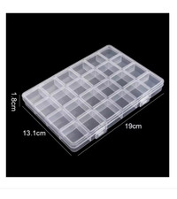 Boîte à bijoux en plastique