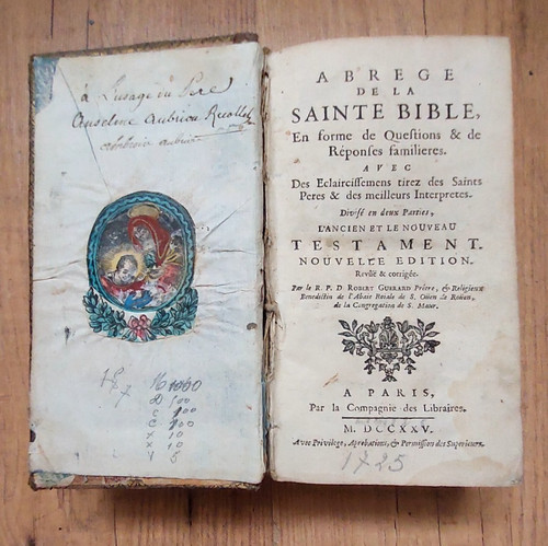 Abrégé sainte bible - abrÉgÉ,
