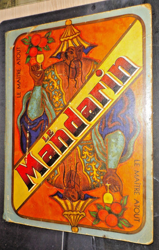 Rare porte menu ancien - menu, "