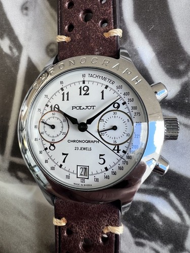 Montre poljot chronographe - montre,